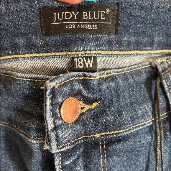 NWT Judy Blue Plus Size Road Tripping High Rise Front Seam Skinny size 18W - Picture 5 of 7